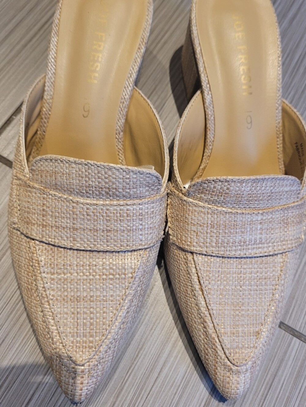 Joe Fresh Natural Beige Woven